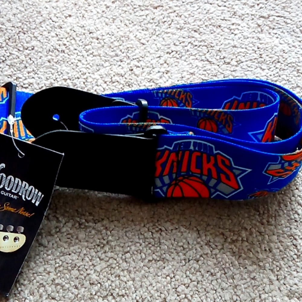 New York Knicks Woodrow guitar strap